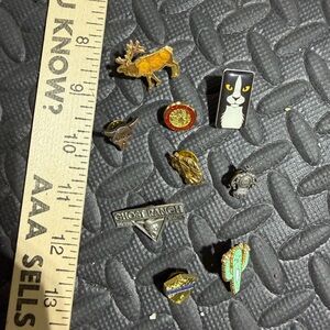 Lot of 9 Small Pins